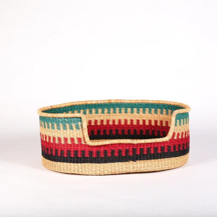 Best-selling seaweed pet beds, pet supplies, Vietnamese cat and dog rattan pet houses