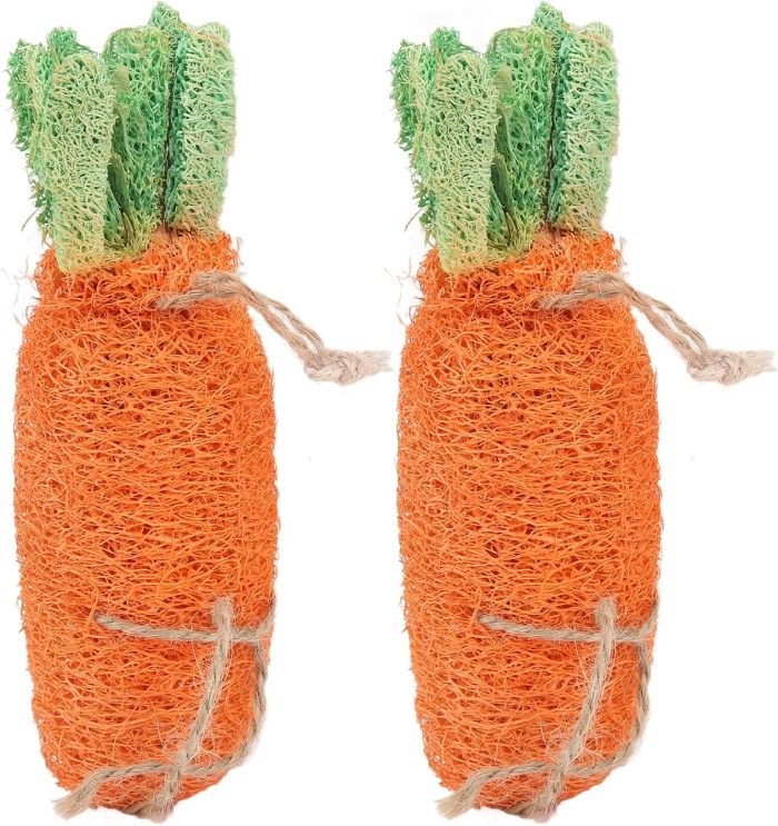 New handcrafted products from Vietnam at low prices, such as loofah rabbit, chewing teeth and teeth grinding toys, and pet supplies