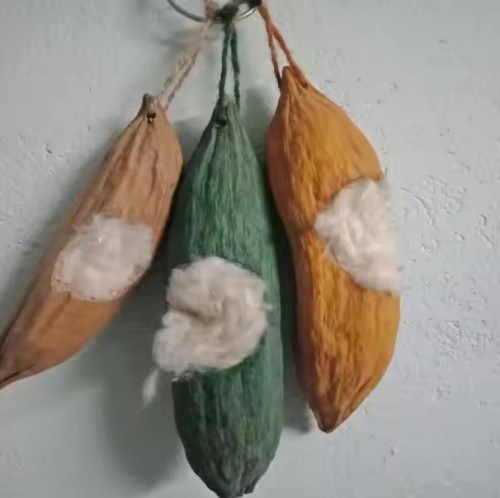 Kapok Pods Nest and Chew Toy for Small Animal/ Birds/Hamster Bedding Pet Pet Toys Pet Supplies Kapok Fibers Cotton Viet Fargimex