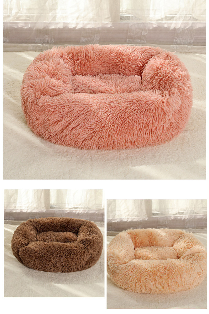 Winter plush pet garbage, Teddy cat litter, square dog bed, pet mat, cat bed, dog bed, pet supplies