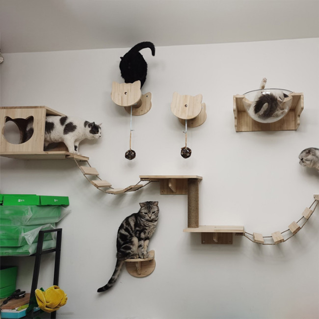 Best-selling cat jumping platform scratch toys, sisal pillars, cat trees, cat climbing frames and pet supplies