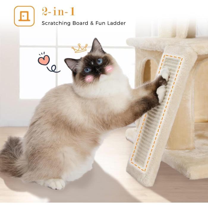 Ultimate Cat Climbing Tower for Pet Supplies -18.80*17.50 * 33.80 inches
