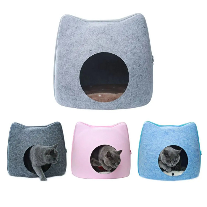 Newly arrived detachable bed for pet cats, indoor scratch-resistant bed and pet supplies