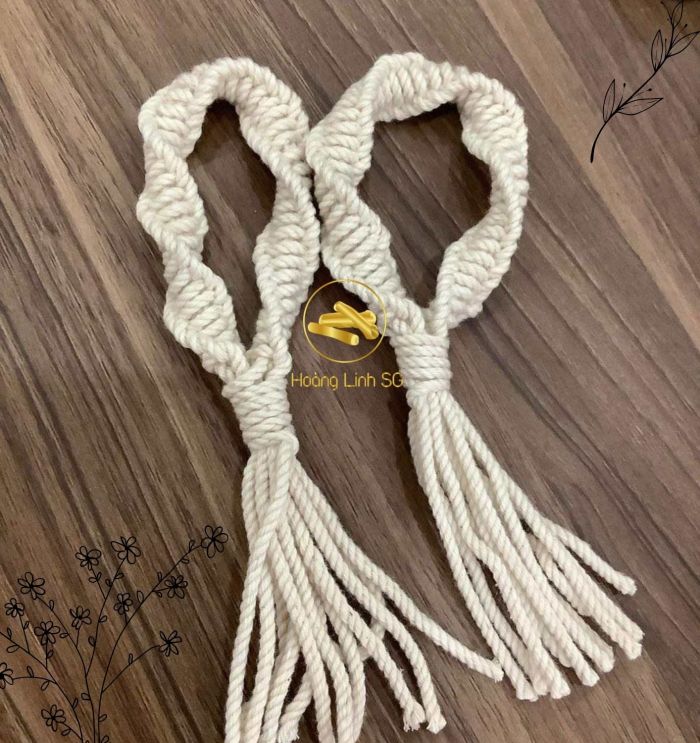 Vietnamese HOANG LINH SG Ms Kimy Durable woven chewable toy cotton rope pet dog puppy pet supplies