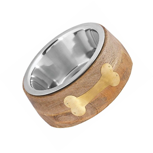 Wholesale price of custom-made wooden pet bowls based on samples, high-quality grade wooden pet feeders and pet bowls supply