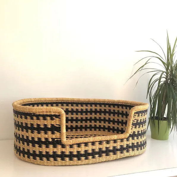 Best-selling seaweed pet beds, pet supplies, Vietnamese cat and dog rattan pet houses