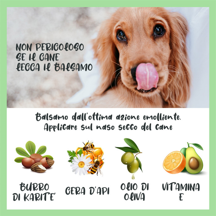 Dulac Farmaceutici pet Products Natural Dog Nose Cream Odorless Moisturizing Protective Dog nose Cream