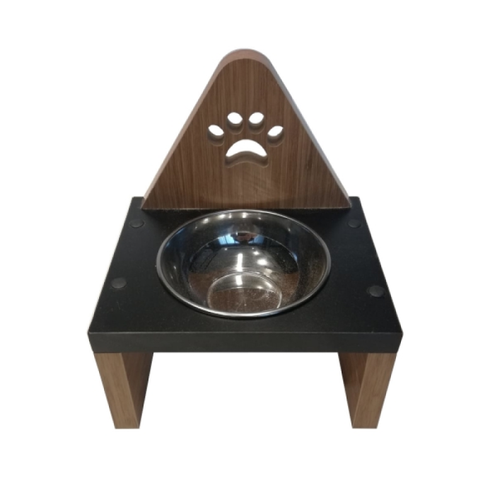 Wholesale of 1 piece of wooden cat food and water bowl, claw products at the most favorable price, pet products, pet food and water bowl equipment