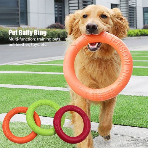 2023 Outdoor interactive pet cat and dog toys, sustainable training ring pullers and anti-disc floating products