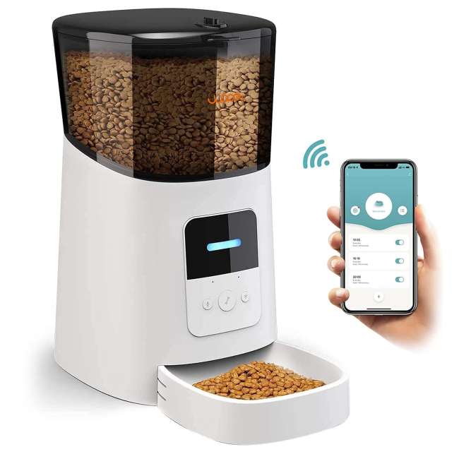 2-in-1 Smart Wi-Fi Electric Pet Feeder 5L Automatic Cat Dog Water Dispenser Durable Small Size Plastic Pet Bowls & Feeders Price