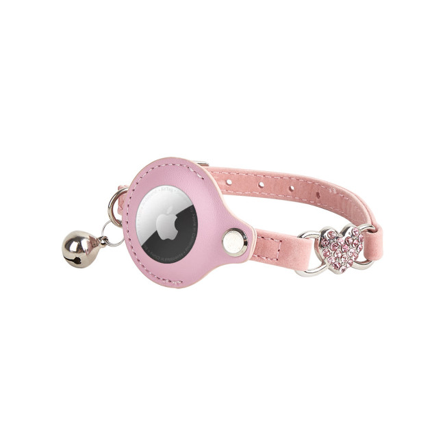Wholesale pet supplies: A lightweight pet collar with Airtag stand and GPS cat adjustable collar, suitable for puppies and kittens