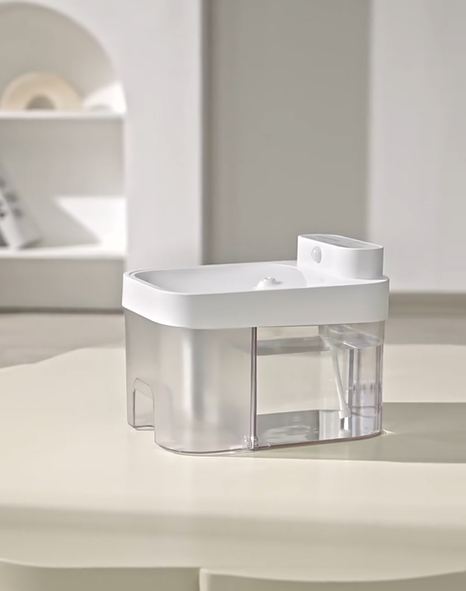 The large-capacity 3L automatic water dispenser, a new type of cat and dog feeder, comes with an App to control pet supplies and is suitable for indoor use at home