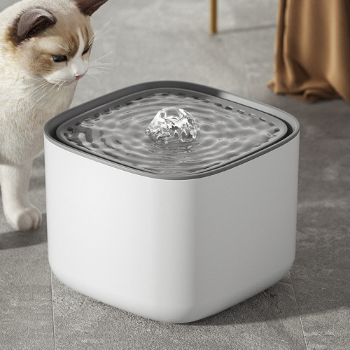 Cat fountain water is luxurious, safe, rechargeable, durable, intelligent and automatic. It is a pet drinking fountain with a filter pump