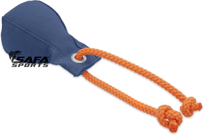 Light blue 150-gram dummy ball dog training toy set, smart colored sturdy material, floating super-long rope for training cats and dogs