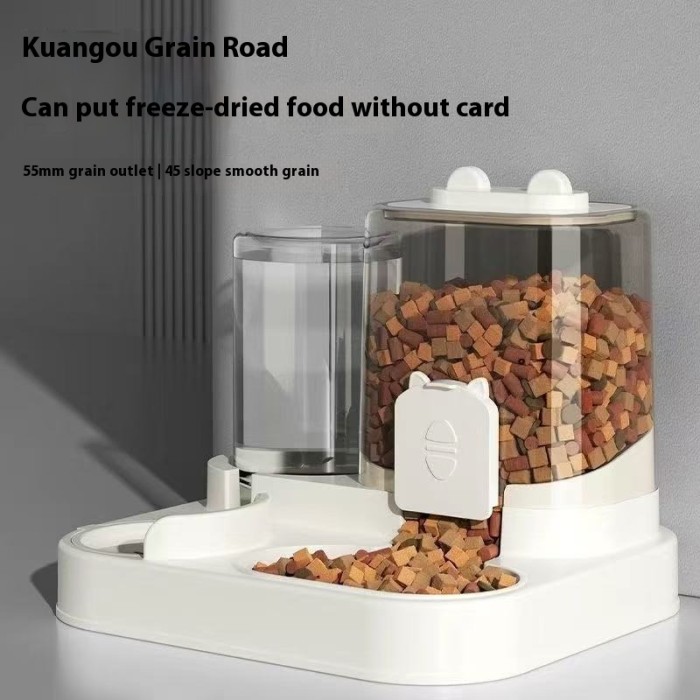 Cat pet feeder, cat bowl, pet tableware, cat bowl, dog bowl, basin, universal water dispenser, pet supplies
