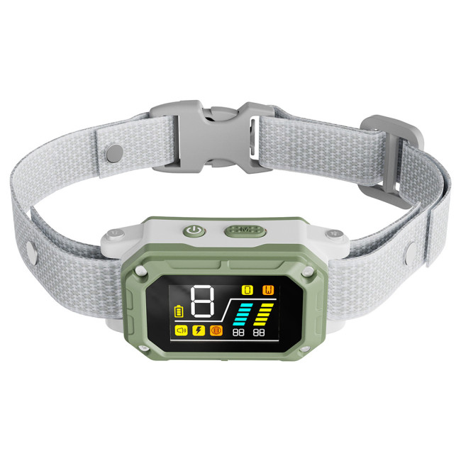Professional dog products, anti-barking intelligent color screen dog trainer, vibration and electric shock