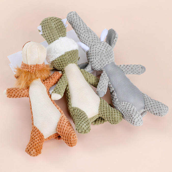 New plush dog squeaky toys, pet chewing toys, custom pet dogs, puppies, cats, pet dogs, soft and durable chewing squeaky toys