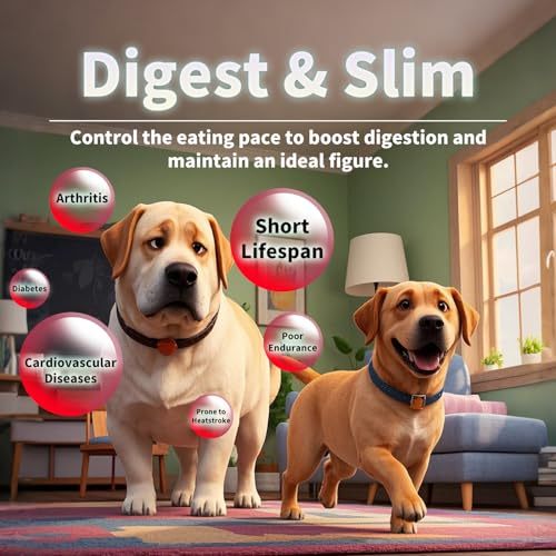 Dog Puzzle Toy - Interactive Dog Slow Feeder & Treat Dispenser, Brain Training Game for Dogs of All Size