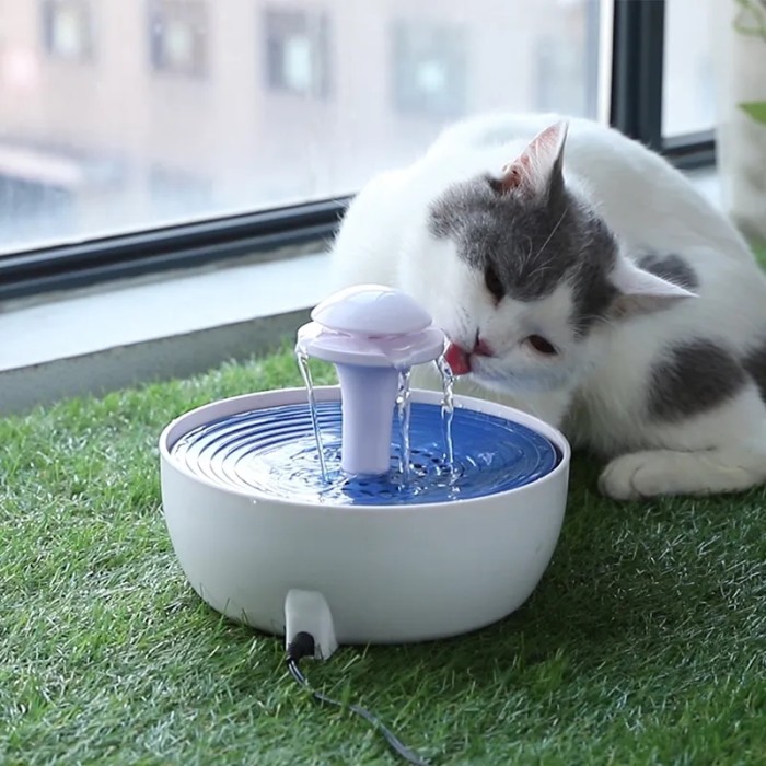 Cheap electric cat fountain, smart automatic drinking water for pets, cat fountain from Vietnam