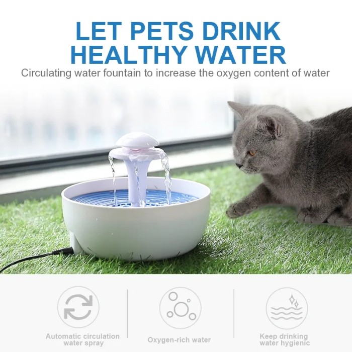 Cheap electric cat fountain, smart automatic drinking water for pets, cat fountain from Vietnam