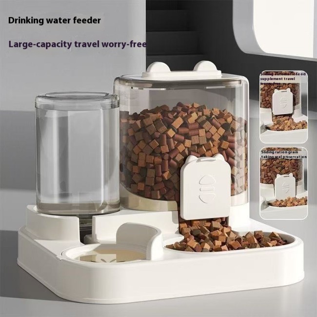 Cat pet feeder, cat bowl, pet tableware, cat bowl, dog bowl, basin, universal water dispenser, pet supplies