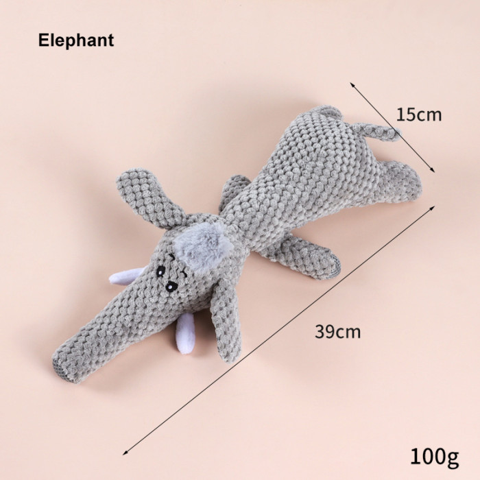 New plush dog squeaky toys, pet chewing toys, custom pet dogs, puppies, cats, pet dogs, soft and durable chewing squeaky toys