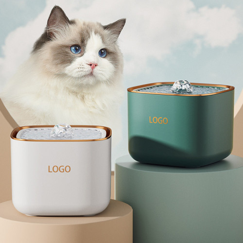 Cat fountain water is luxurious, safe, rechargeable, durable, intelligent and automatic. It is a pet drinking fountain with a filter pump