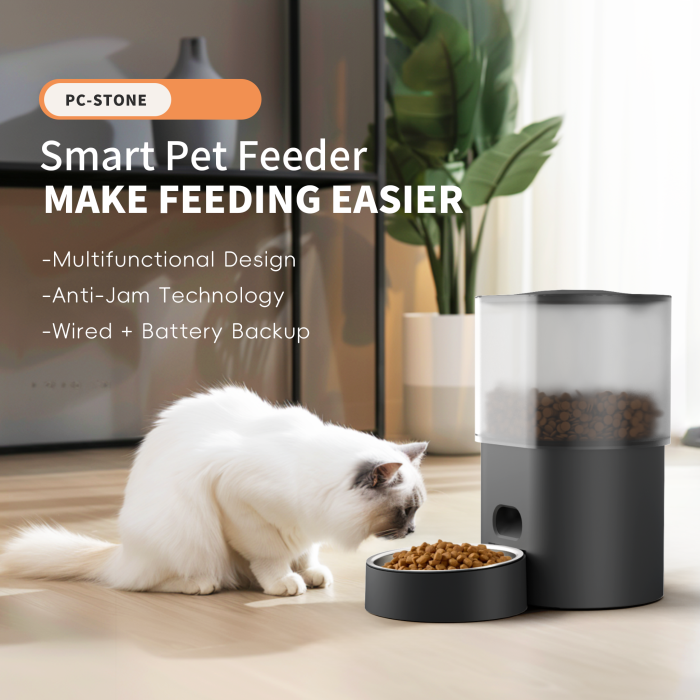New pet feeder products: dog and cat fountain, intelligent pet food feeder dispenser, stainless steel automatic pet feeder bowl