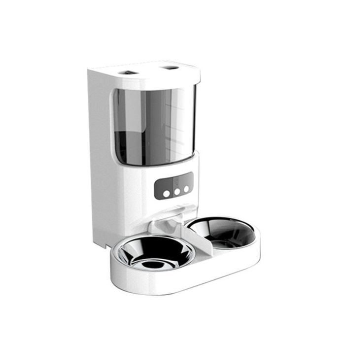 Best-selling wholesale pet feeders for dogs and cats, smart pet feeders for dogs and cats, Wifi mobile phone App remote control, automatic pet feeders with 4L
