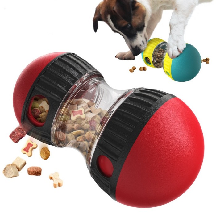 Dog toys, untoppling dolls, leaky food balls, oval tracks, rolling balls, slow feeding, protecting the stomach, enhancing intelligence, pet supplies