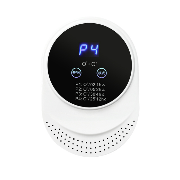 Air ozone generator with touch screen, smart air purifier for pet houses, deodorant and deodorant, suitable for cat litter rooms and cat products