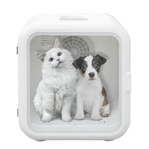 Ultra-quiet home automatic pet dryer box dog hair dryer intelligent temperature control 360-degree cat and dog drying box dog