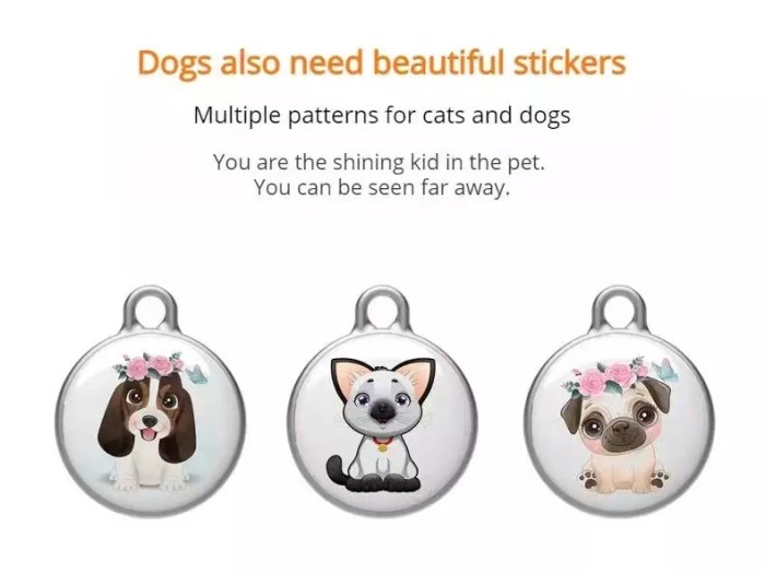 Smart waterproof pet Global positioning system tracker Key backpack viewfinder anti-loss device with computer tracking view, compatible with Android