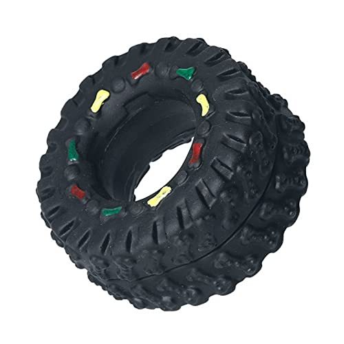 Dog Cat Chew Toys, Tires Toys for Dogs Natural Rubber Dog Toys for Extreme Chewers TiresToys for Small Medium Dogs & Cats Intelligence Training Sports Training