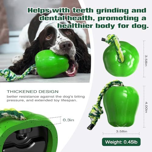 Dog Toy Multi-Functional Pet Toys Long Lasting Dog Chews Squeaky Dog Toys Tough Dog Toys for Gift