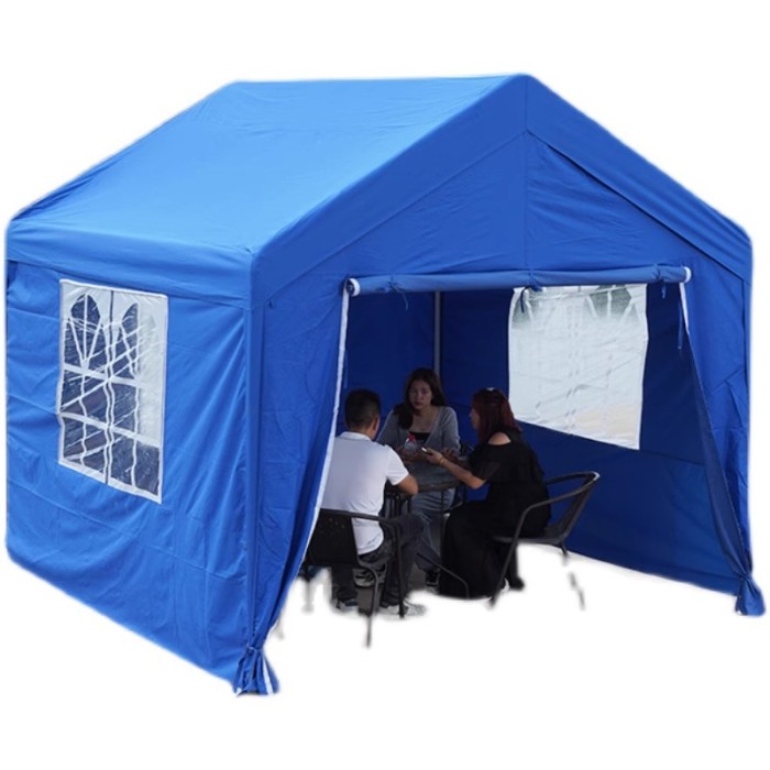 New Product Winter Warm Outdoor Market Single Layer Awning Steel Cold Proof Thickened Canopy Trade Show Tents