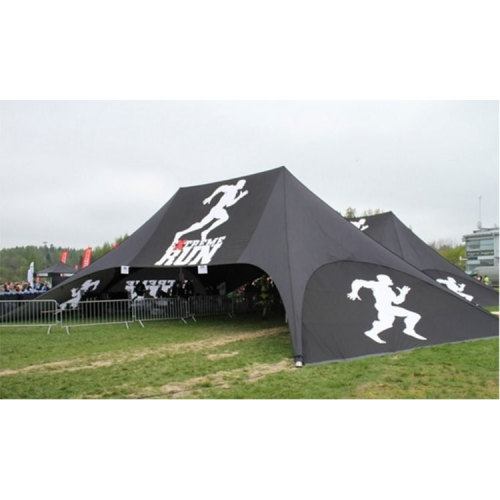 Aluminum Pole Spider Star Shaped Tent for Sports Events Advertising Stretch Tents for Events Twin Star`