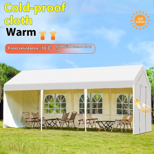 New Product Winter Warm Outdoor Market Single Layer Awning Steel Cold Proof Thickened Canopy Trade Show Tents