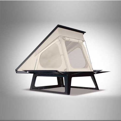 Custom Lightweight Aluminum Steel 4X4 Pickup Truck Bed Pop-Up Camping Tent Canopy Shell Topper for Toyota/Dodge/Tacoma Camper