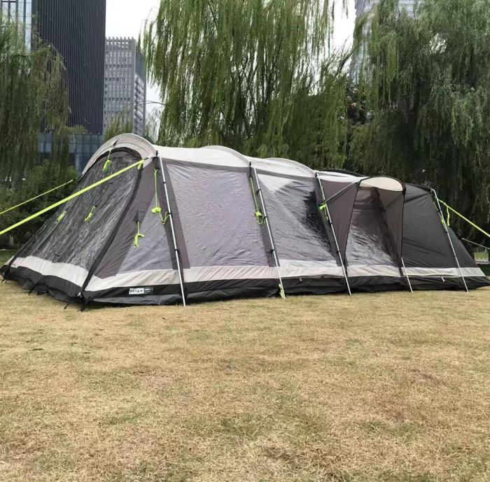 Luxury Outdoor INFLATABLE /STEEL POLE Camping Large Tent for Family 6- 8 Person TENT/SHELTER