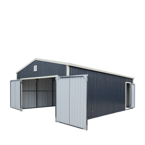 High Quality Portable Outdoor Metal Shed Metal Garage Canopy for Outdoor Car Parking Storage