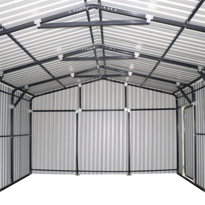 High Quality Portable Outdoor Metal Shed Metal Garage Canopy for Outdoor Car Parking Storage