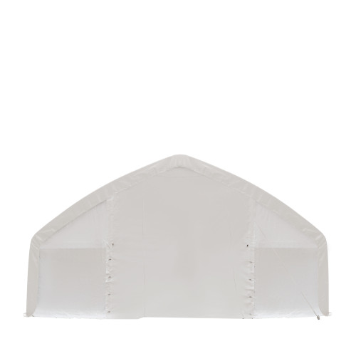 Wholesale Outdoor Single Truss Car Storage Shelter Tent Waterproof PVC PE Canopy Steel Frame Simple Style for Garage Parking