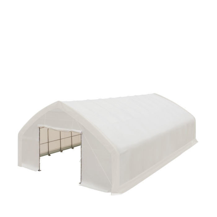 Wholesale Outdoor Single Truss Car Storage Shelter Tent Waterproof PVC PE Canopy Steel Frame Simple Style for Garage Parking