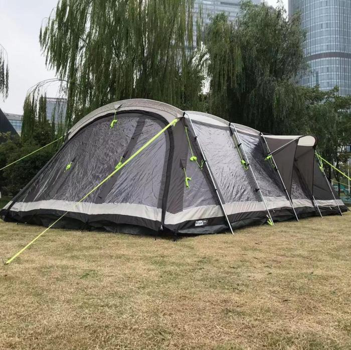 Luxury Outdoor INFLATABLE /STEEL POLE Camping Large Tent for Family 6- 8 Person TENT/SHELTER