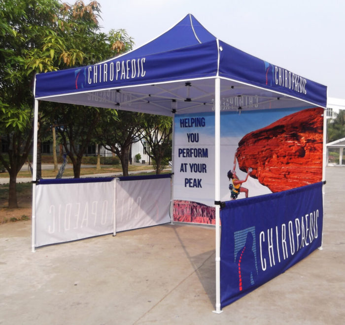 Summer outside for family trip picnic tent strong plactic metal