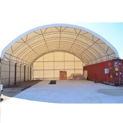 Metal Frame Big Dome Tent Dome Steel Building Roof Truss for Shipping Container