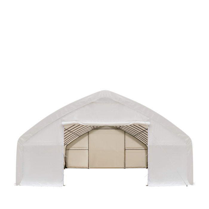 Wholesale Outdoor Single Truss Car Storage Shelter Tent Waterproof PVC PE Canopy Steel Frame Simple Style for Garage Parking