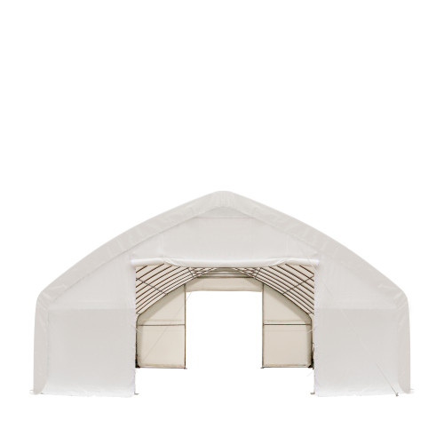 Wholesale Outdoor Single Truss Car Storage Shelter Tent Waterproof PVC PE Canopy Steel Frame Simple Style for Garage Parking
