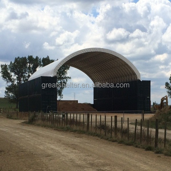 Metal Frame Big Dome Tent Dome Steel Building Roof Truss for Shipping Container